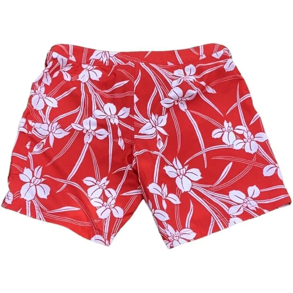 J CREW NWT MENS FLEX SWIMWEAR BATHING SUIT TRUNKS SHORTS SIZE 36